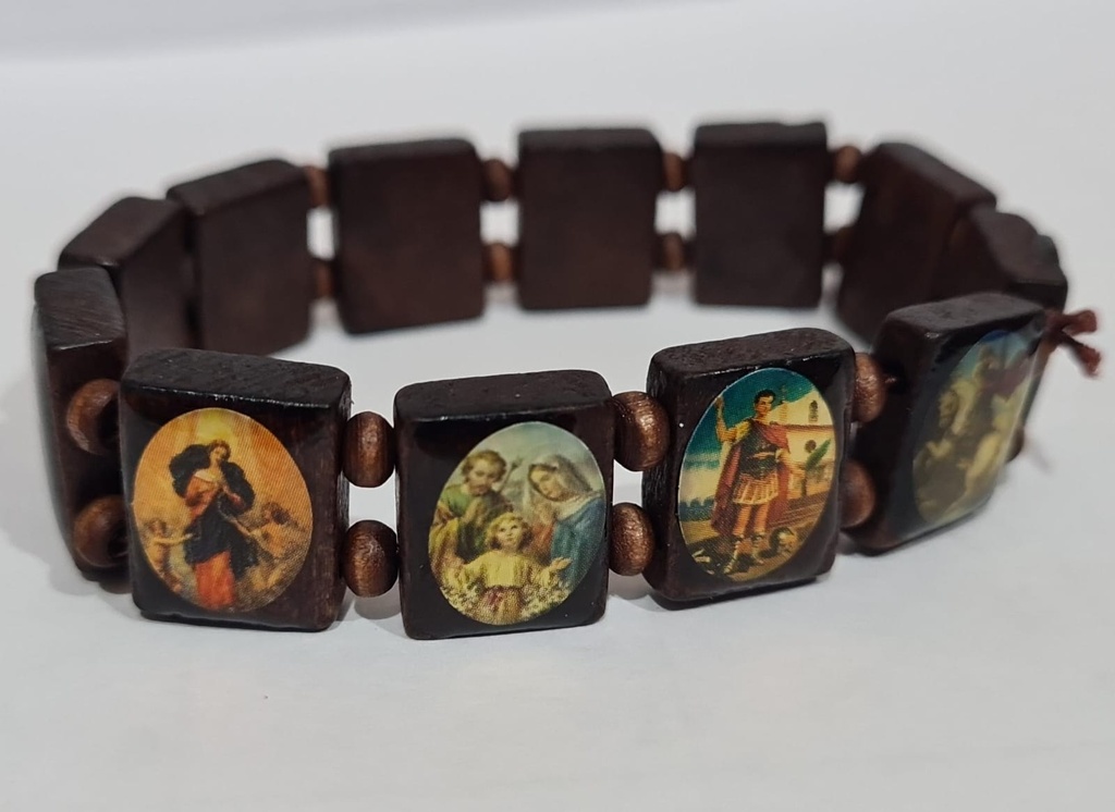 [ART868] Pulsera Con Imagen Religiosa