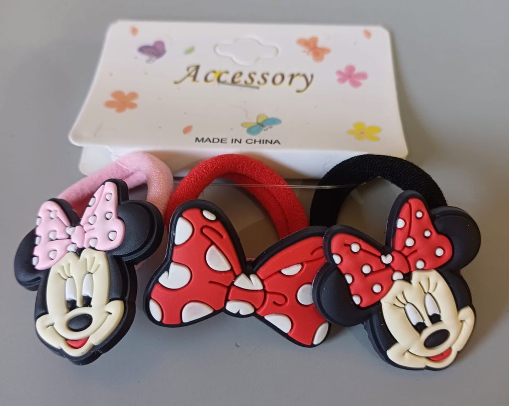 SET MINI COLITA MINNIE X3