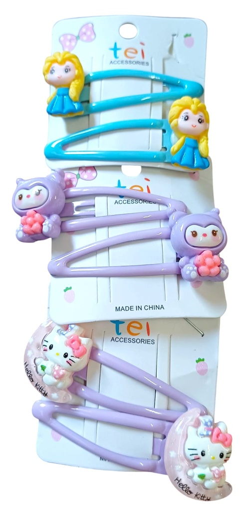 [ART1072] TICTAC PRINCESAS/KITTY/KUROMI X PAR