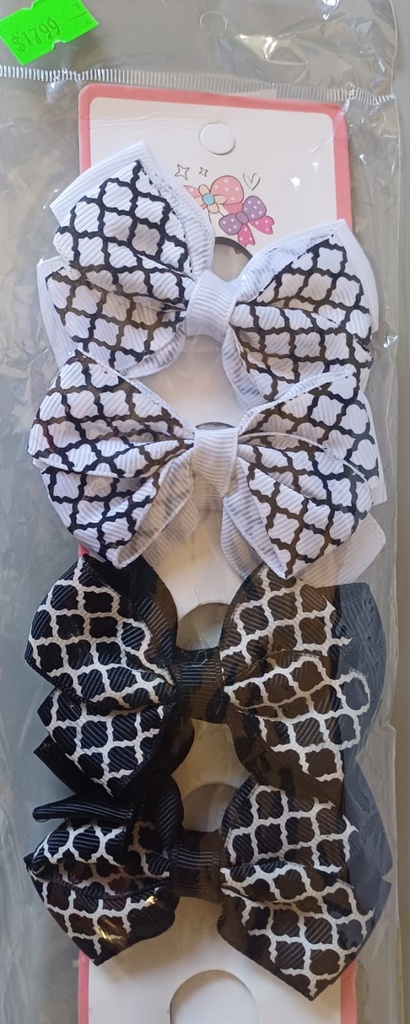 COLITA MOÑO ESTAMPADO X1