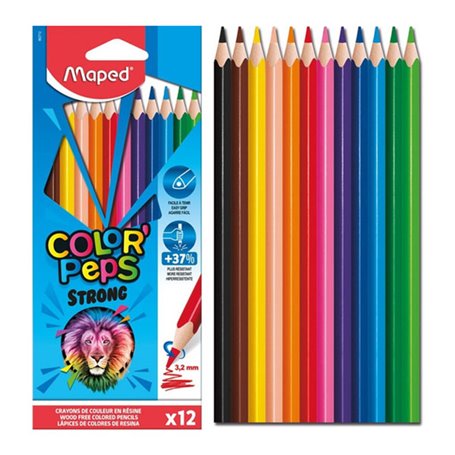 🔵Lapiz Maped x12