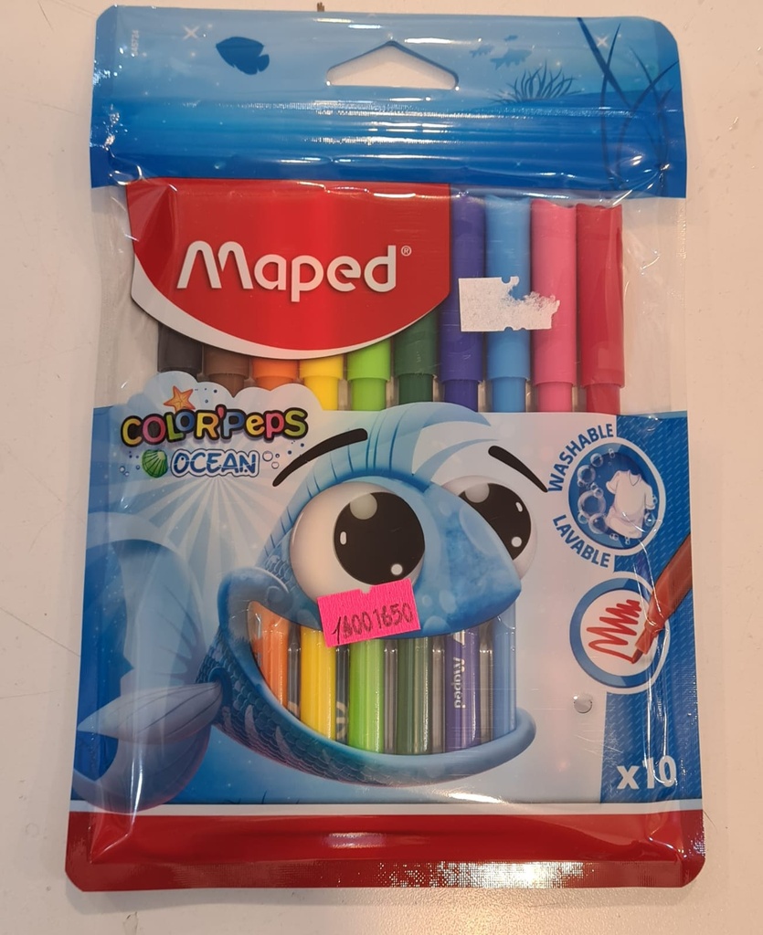 🔵Fibras Maped Ocean x12