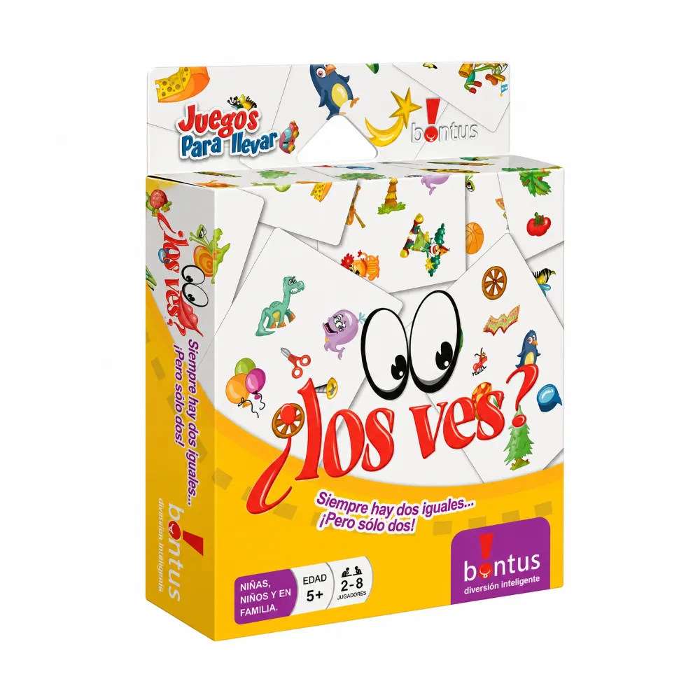 Juego de cartas ¿Los ves? Bontus