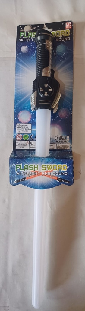 ESPADA LASER C/LUZ Y SONIDO FLASH SWORD