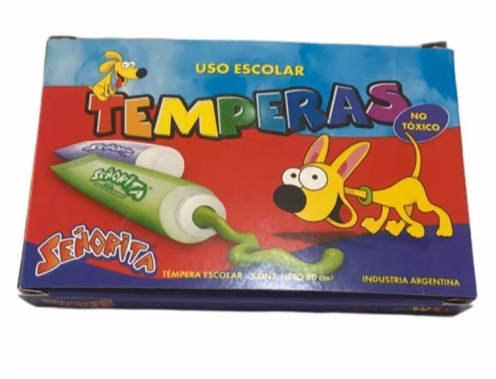 🔵Tempera Señorita x10