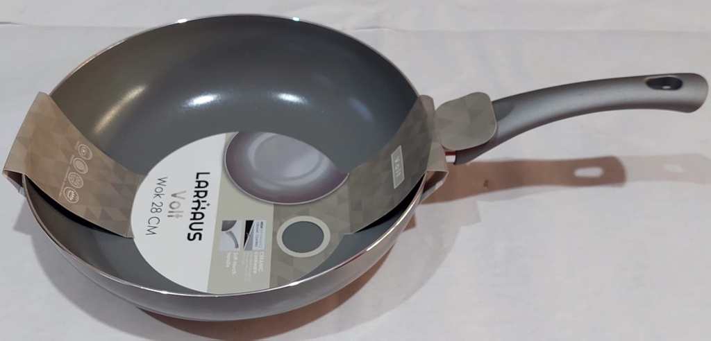 WOK SARTEN  VOLT GRIS 28X8CM