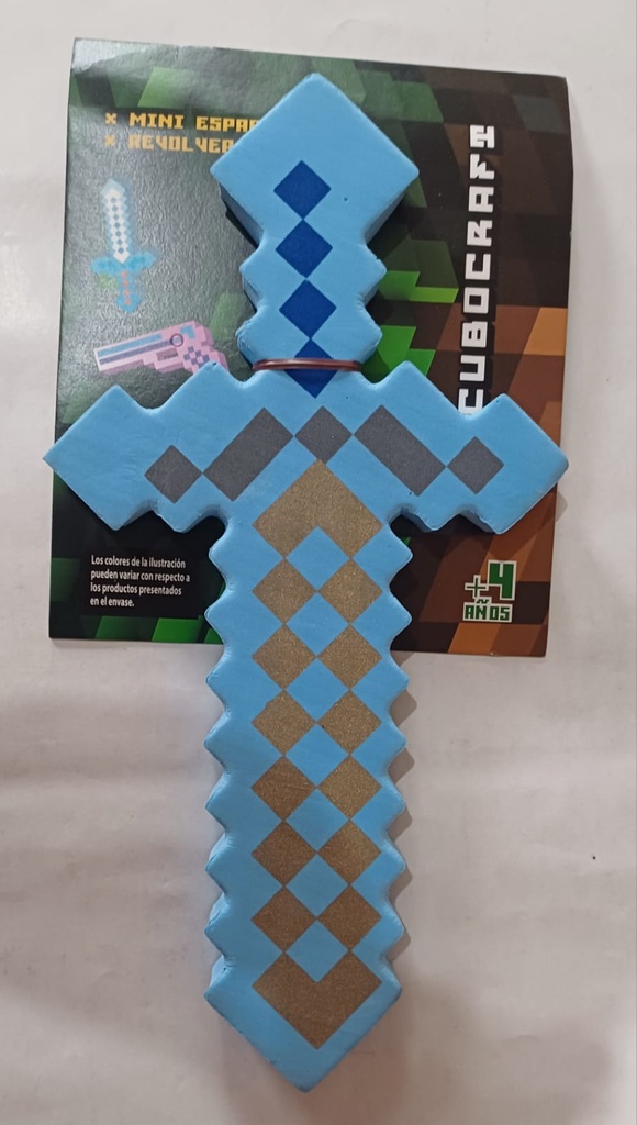 ARMA CHICA MINECRAFT