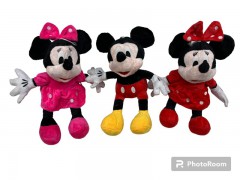 Peluche Micky y Mini 25cm