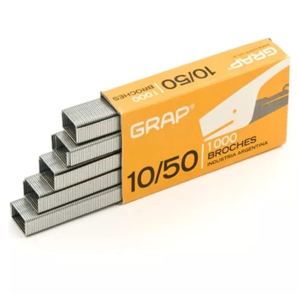 Broches Para Abrochadora  Grap x1000 10/50 x2