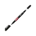🔵Microfibra permanente negra doble punta Filgo