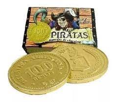 CHOCOLATE MONEDA DE ORO PIRATA