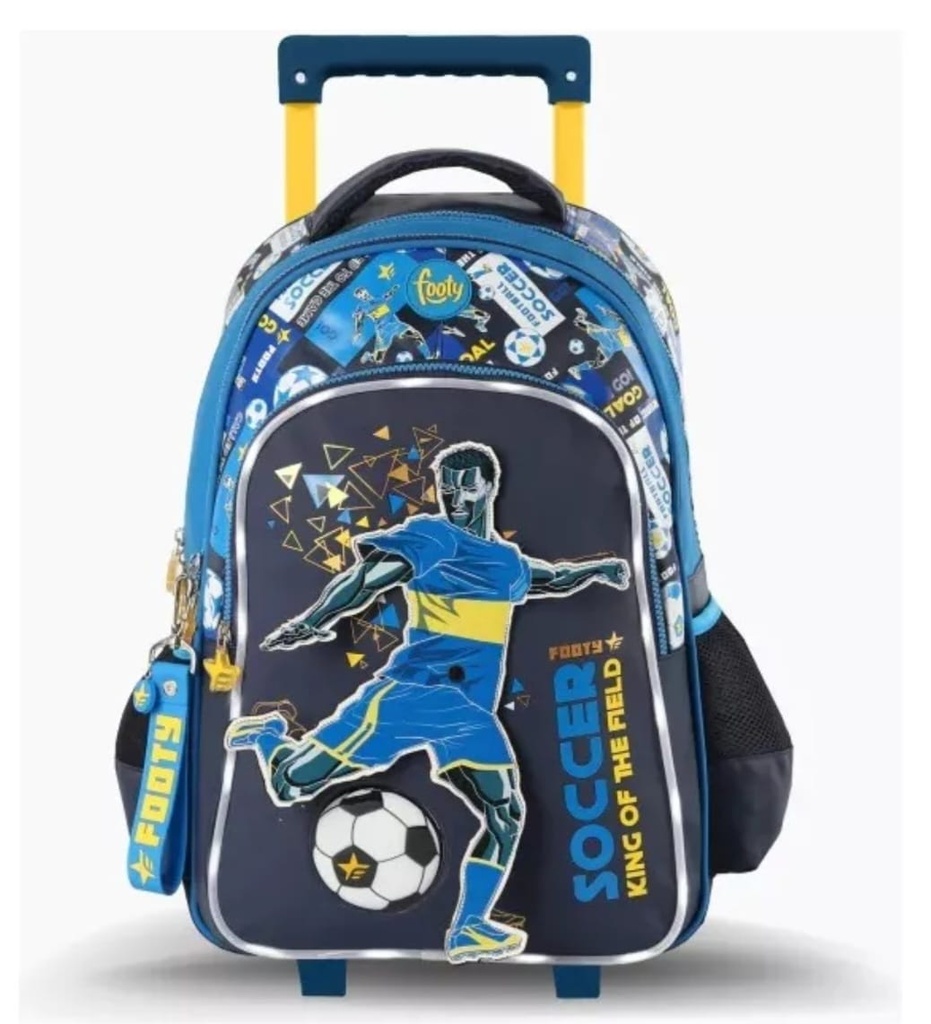 🔵Mochila Footy Carro 18