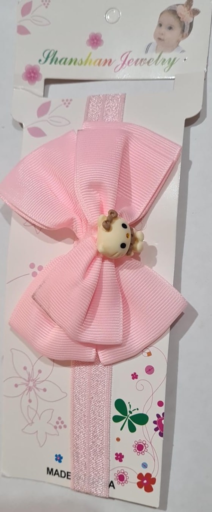 VINCHA BEBE MOÑO KITTY