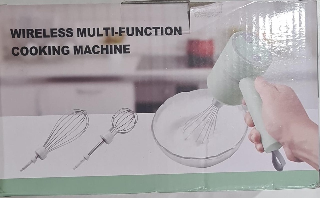 BATIDORA RECARGABLE C/PICADORA