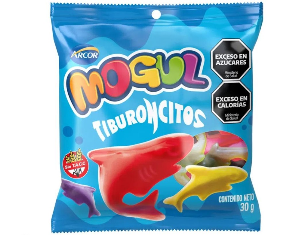 Gomitas Mogul tiburoncitos Arcor