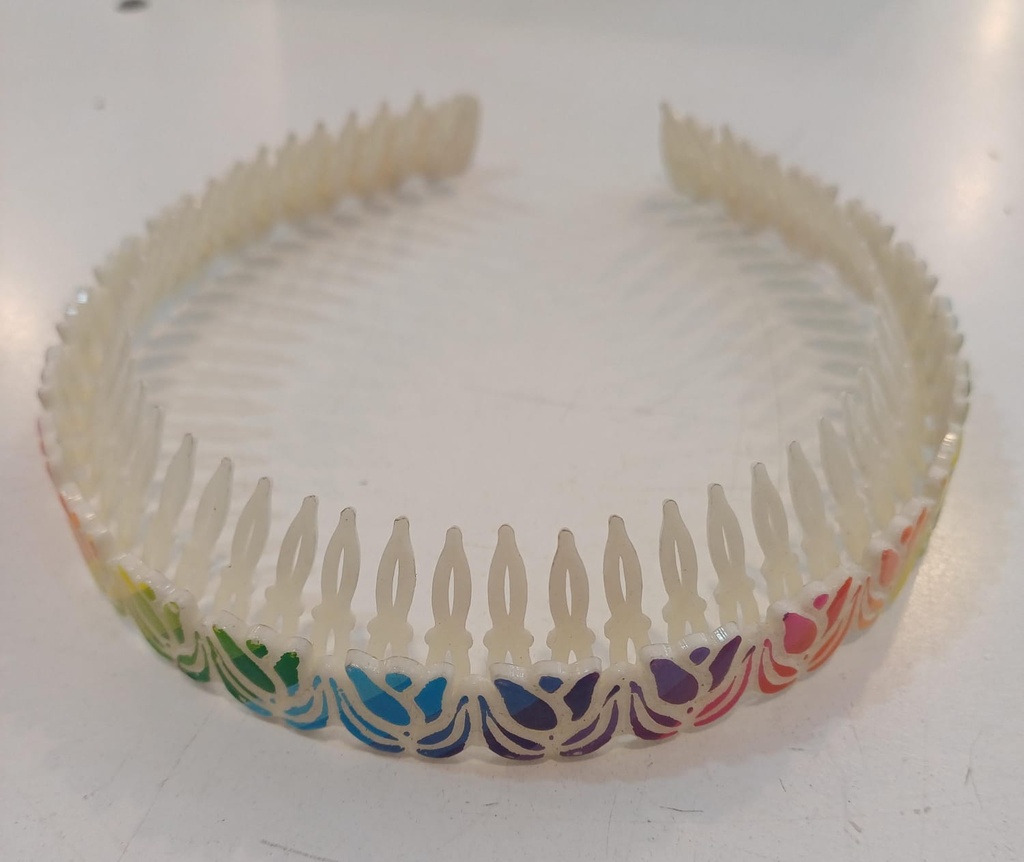 Vincha Plastica Recogedora de Flequillo
