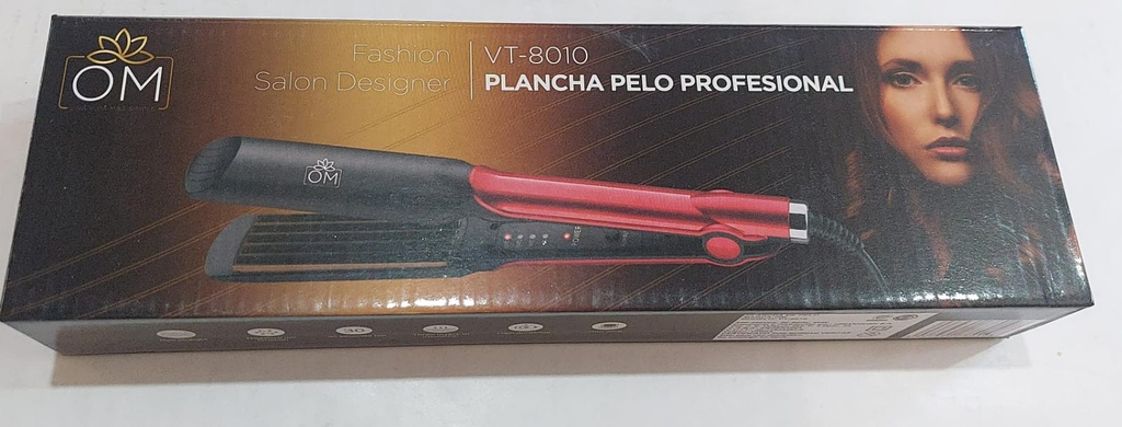 PLANCHITA DE PELO PROFESIONAL OM