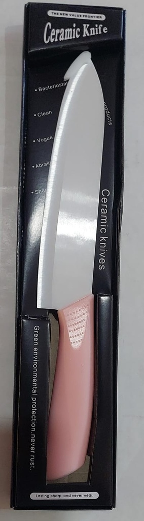 CUCHILLO DE  CERAMICA COLORES