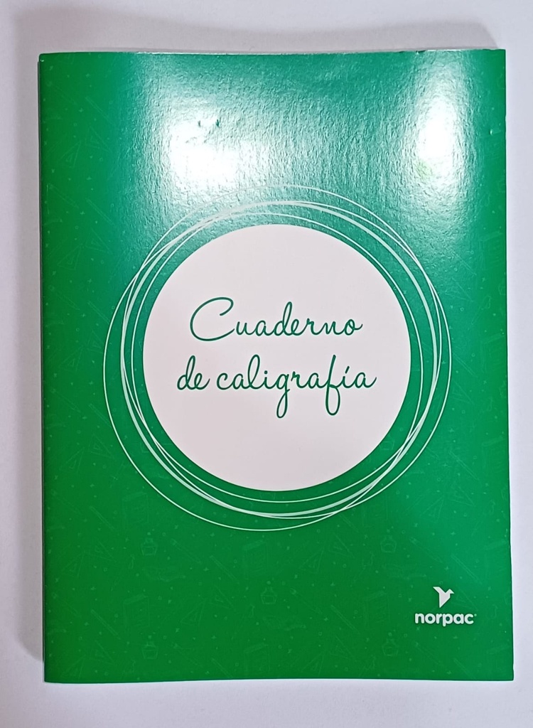 🔵CUADERNO CALIGRAFIA NORPAC 24 HJS