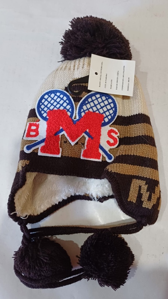 Gorro niño con peludito