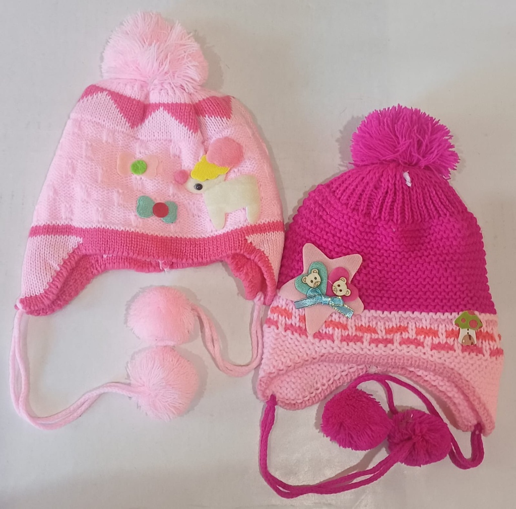 [ART1847] Gorro niña con polar dentro