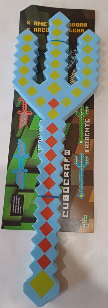 [ART1417] TRIDENTE DE MINECRAFT