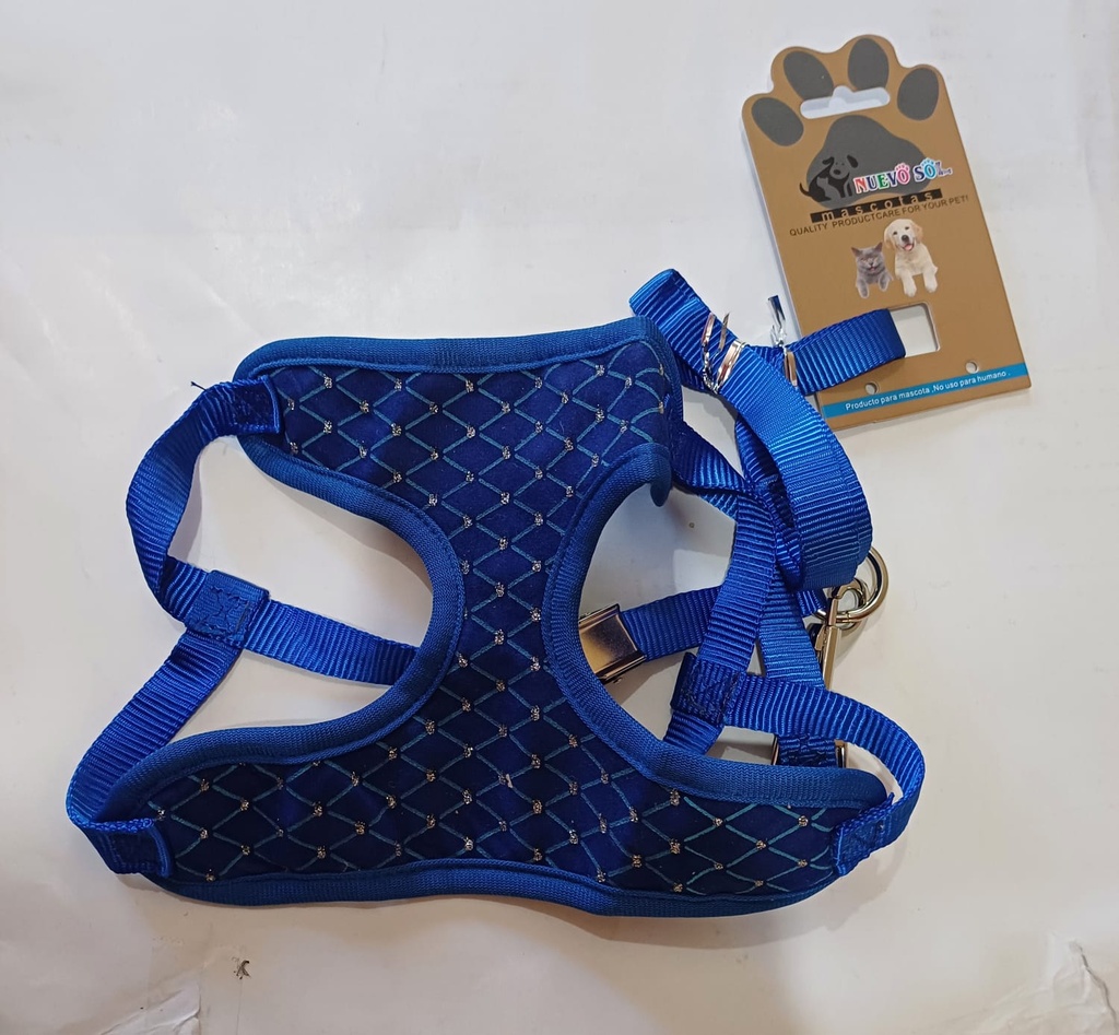 PRETAL GAMUZADO C/BRILLOS + CORREA