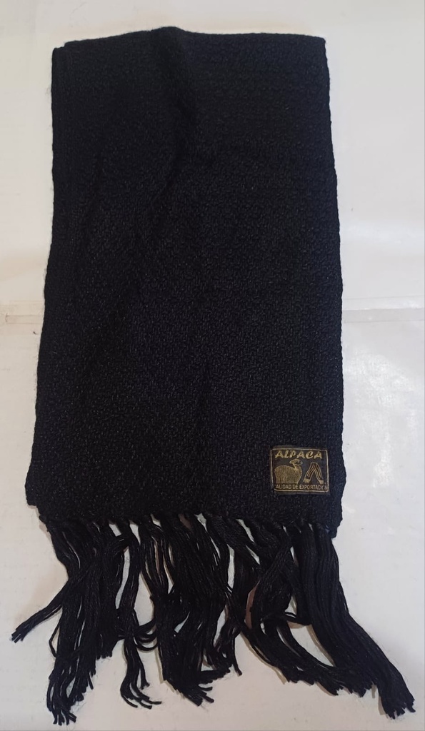 Bufanda de lana hombre alpaca