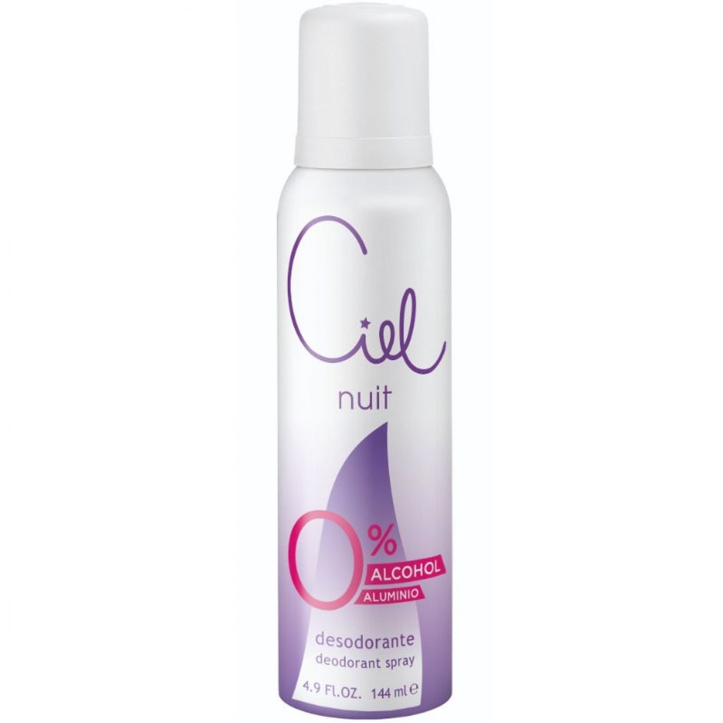 🔵DESODORANTE CIEL 0% ALCOHOL (NUIT)