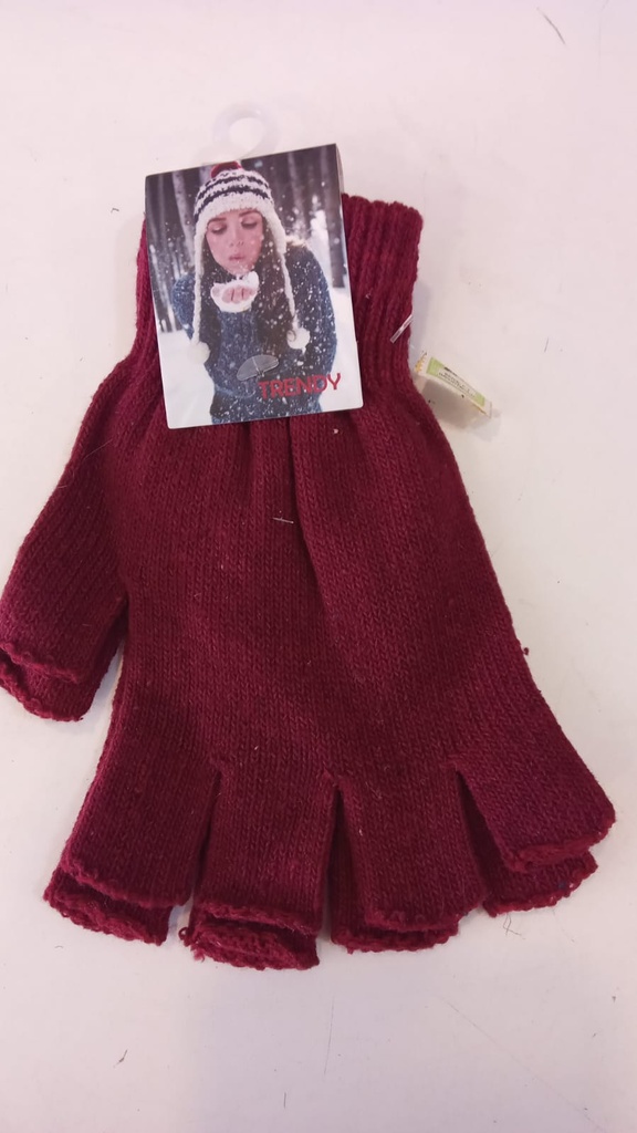[ART2072] Guantes lisos sin dedos para adultos (1)