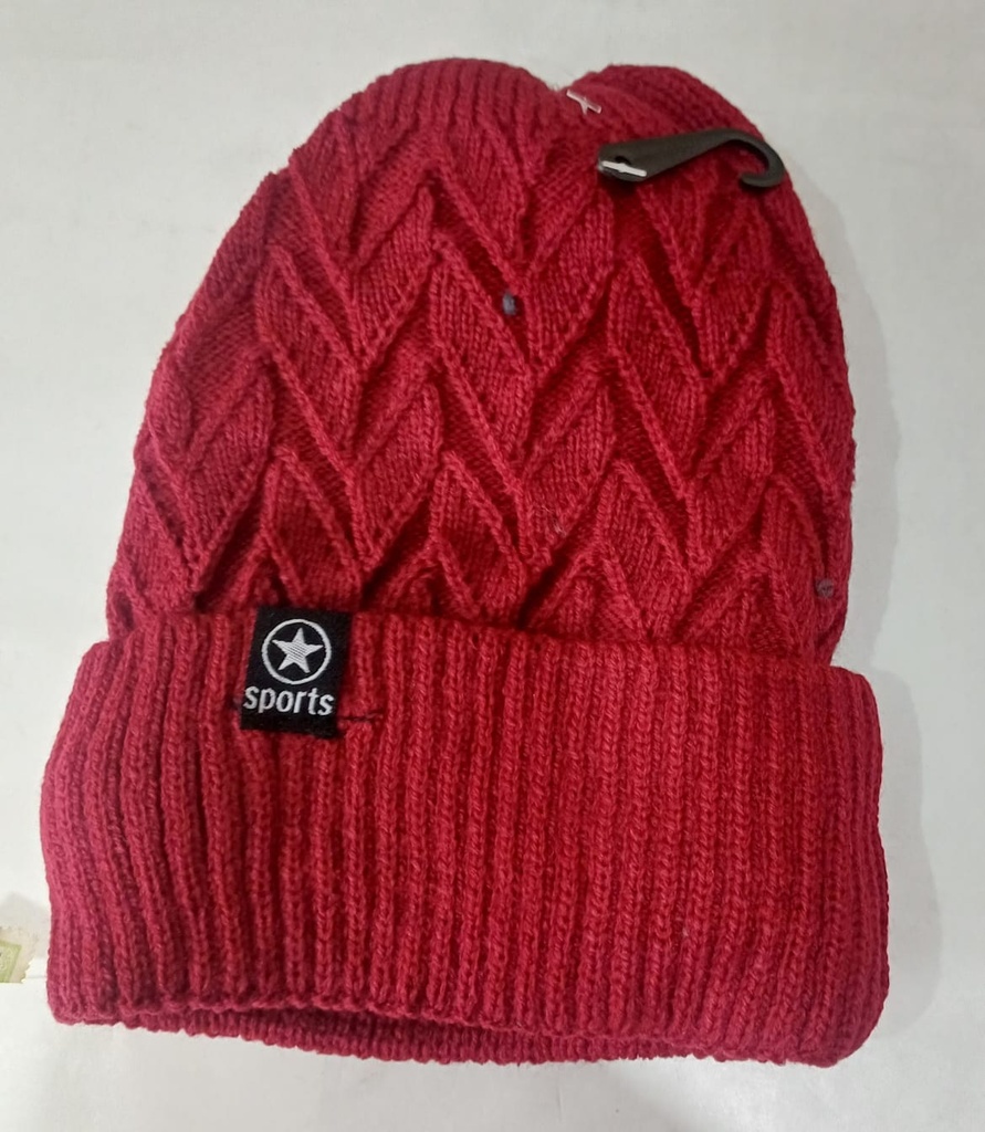 [ART2080] Gorro de lana con piel para hombre (22532)