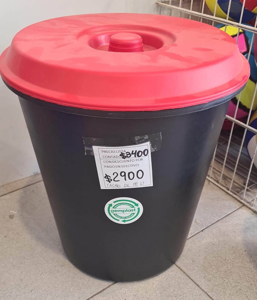Tacho Basura 18lt