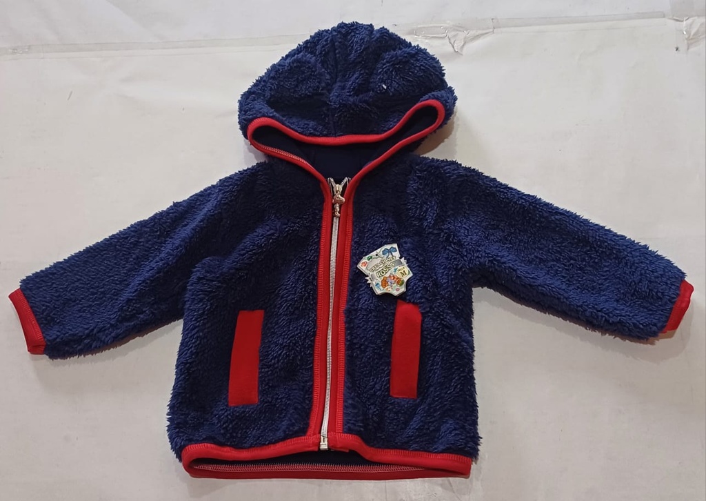 Campera de peluche para bebé