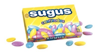 Caramelos Sugus confitados 50g